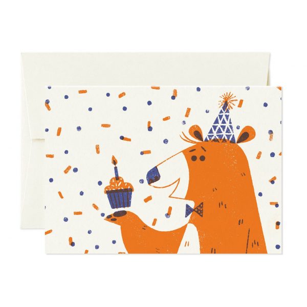 Bear Birthday card